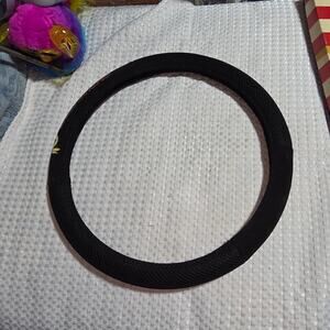 NFL WASHINGTON REDSKINS COLLECTIBLE 14" BLACK STEERING WHEEL COVER